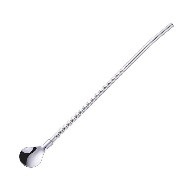 Lisslune | Reusable Long Handle Spoon Straw