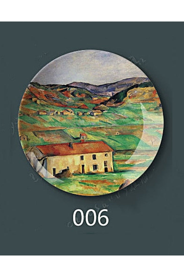 Lisslune | Cezanne inspired decorative plates