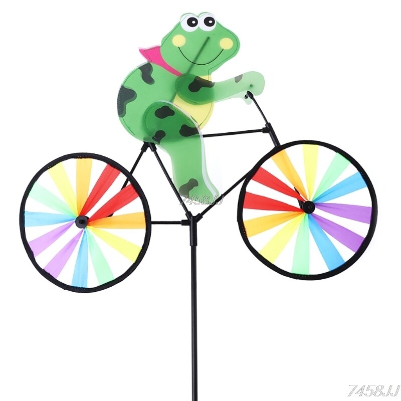 Lisslune | Animal Bicycle Wind Spinner: Outdoor Decoration