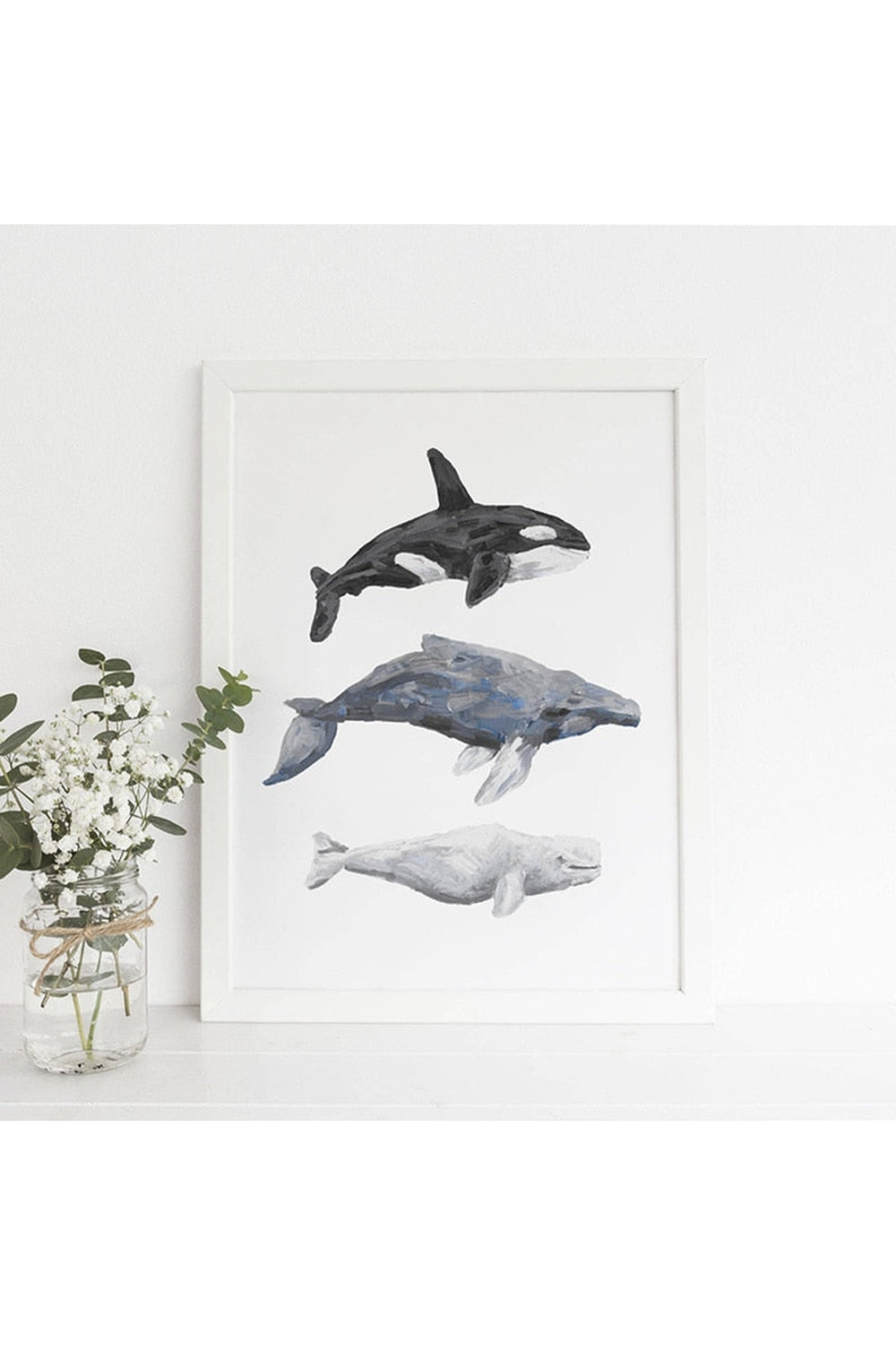 Lisslune | Whale-Themed Canvas Poster