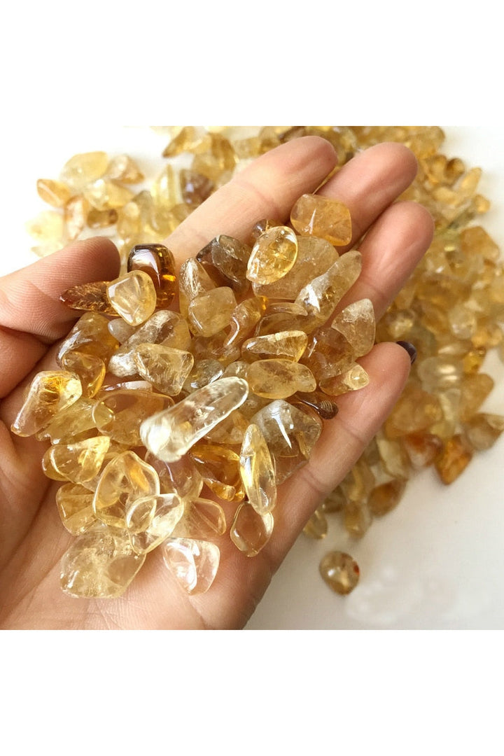 Lisslune | Citrine Yellow Pebble Specimen