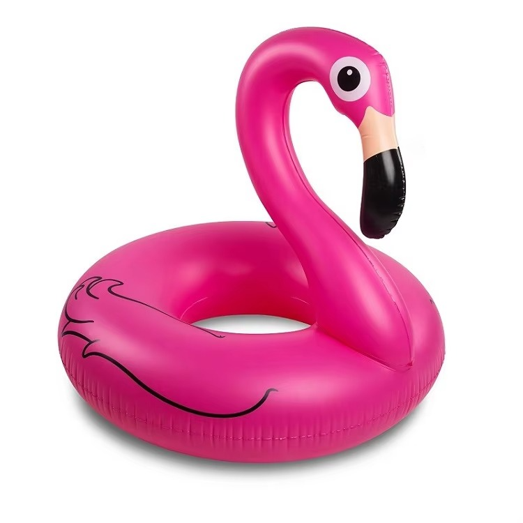 Lisslune | Pink Flamingo Inflatable Pool Float for Summer Fun