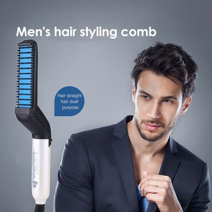 Lisslune | Beard Straightener Brush