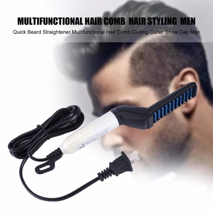 Lisslune | Beard Straightener Brush