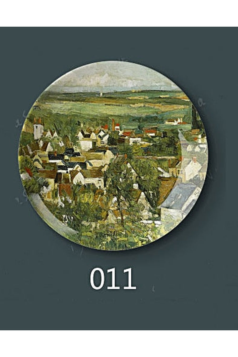 Lisslune | Cezanne inspired decorative plates