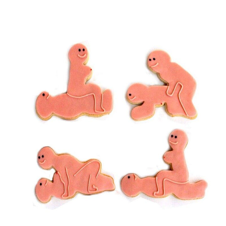 Lisslune | Kamasutra Cookie Cutter made of Stainless Steel (4 pieces)