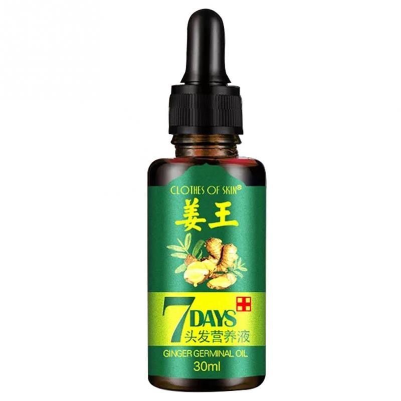 Lisslune | Hair Regrow Oil | 7 Day Hair Regrowth Ginger Serum