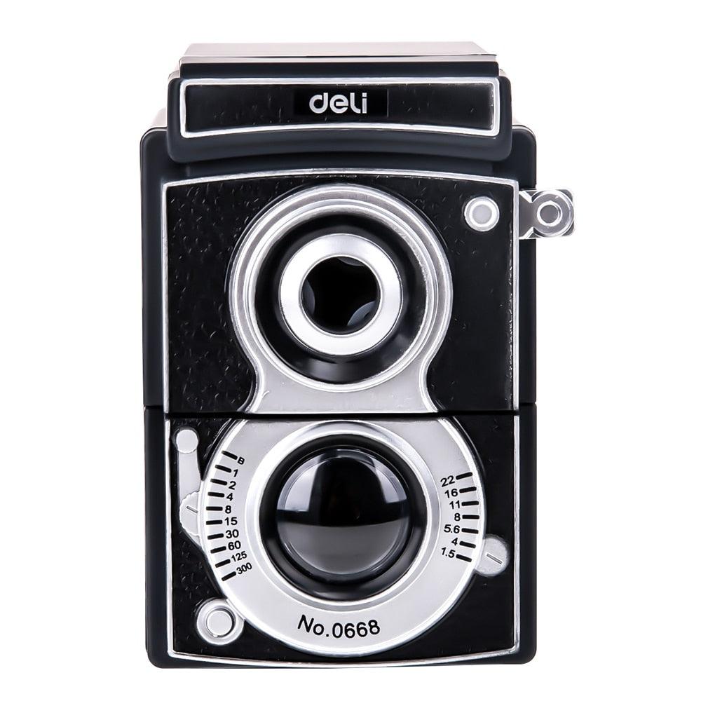 Lisslune | Elegant Camera-Style Pencil Sharpener: Transform Your Workspace with Luxury
