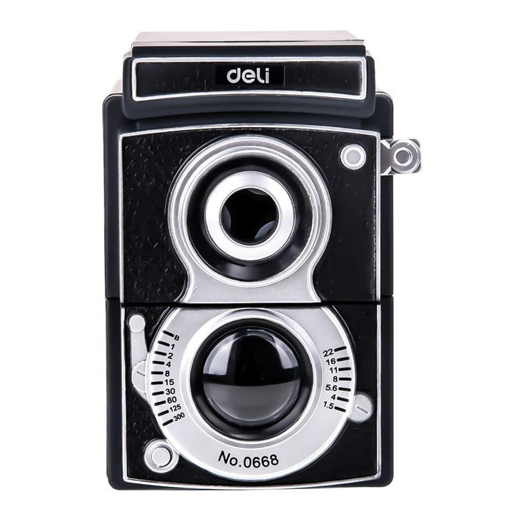 Lisslune | Elegant Camera-Style Pencil Sharpener: Transform Your Workspace with Luxury