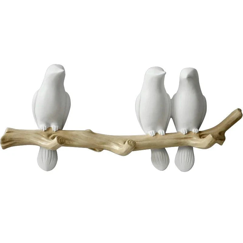Lisslune | Chic bird-inspired resin wall hook: A combination of style and functionality
