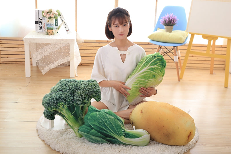 Lisslune | Vegetable Pillow Plush Toy