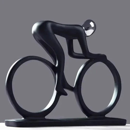 Lisslune | Cyclist Figurine Sculpture