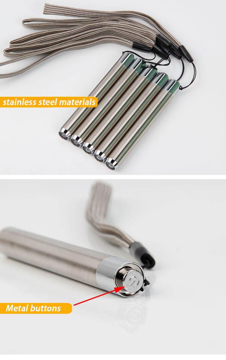 Lisslune | Stainless Steel Mini Pocket Torch Lamp