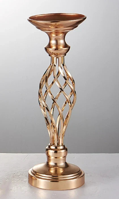 Lisslune | Elegant Candle Holder Set with Metal Stand