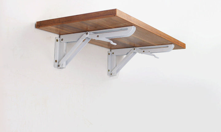 Lisslune | Wall-Mounted Foldable Shelf Organizer Bracket