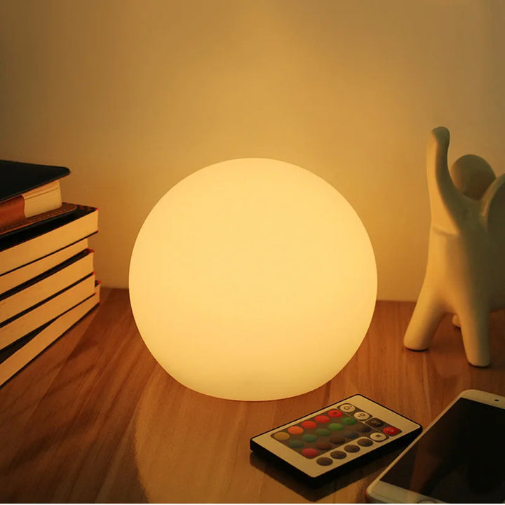 Lisslune | GlowSphere – Table lamp with modern worldly charm