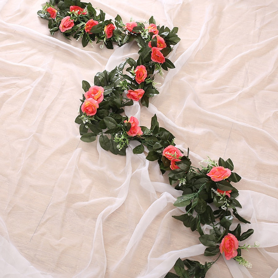 Lisslune | Artificial Rose Hanging Wall Decoration