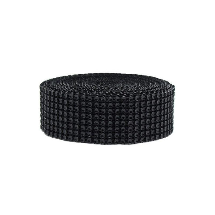 Lisslune | Radiant Rhinestone Mesh Ribbon for Luxurious Craft Creations