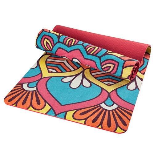 Lisslune | Elegant Sea Princess Customized Yoga Mat for a Luxury Practice