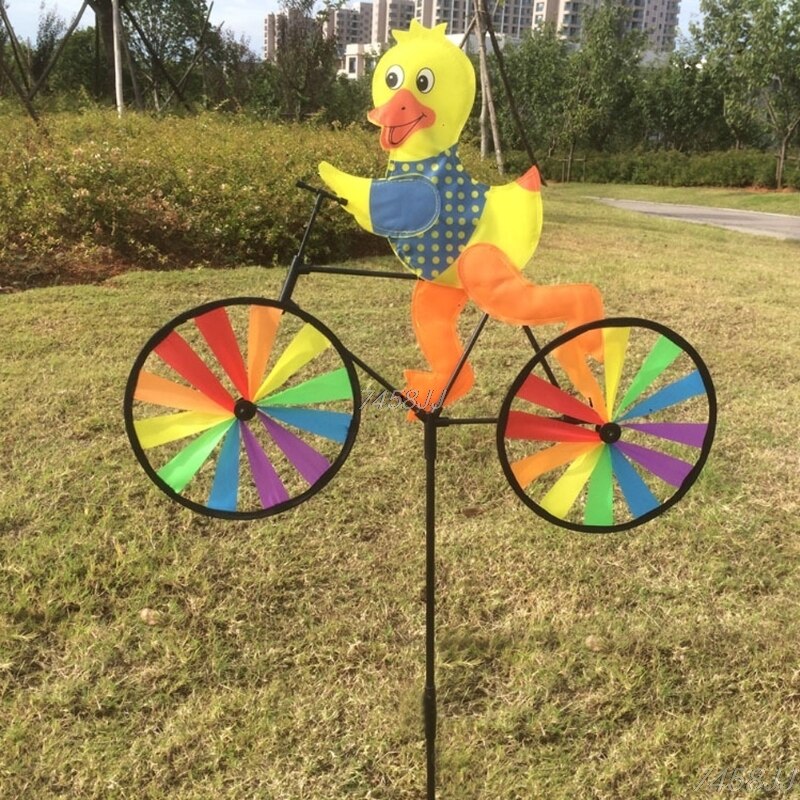 Lisslune | Animal Bicycle Wind Spinner: Outdoor Decoration