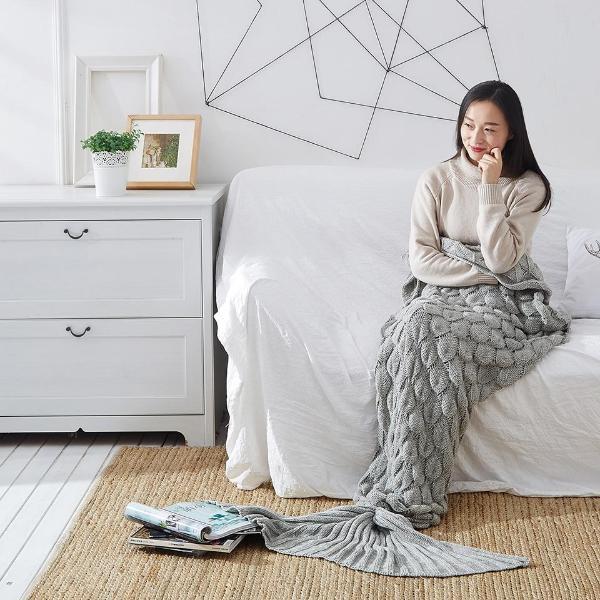 Lisslune | Mermaid Crochet Blanket