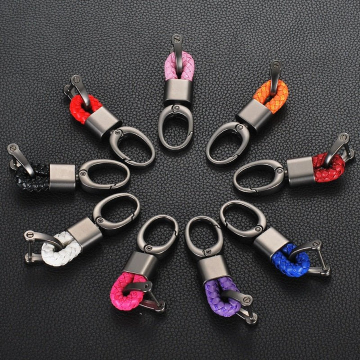 Lisslune | Braided loop keychain for car keys