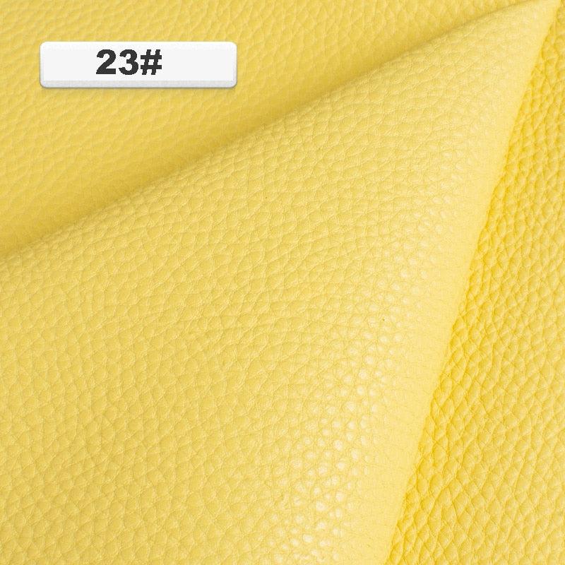 Lisslune | Luxurious Lychee Road Synthetic Leather Fabric - Premium DIY Sewing Material for Elegance and Style