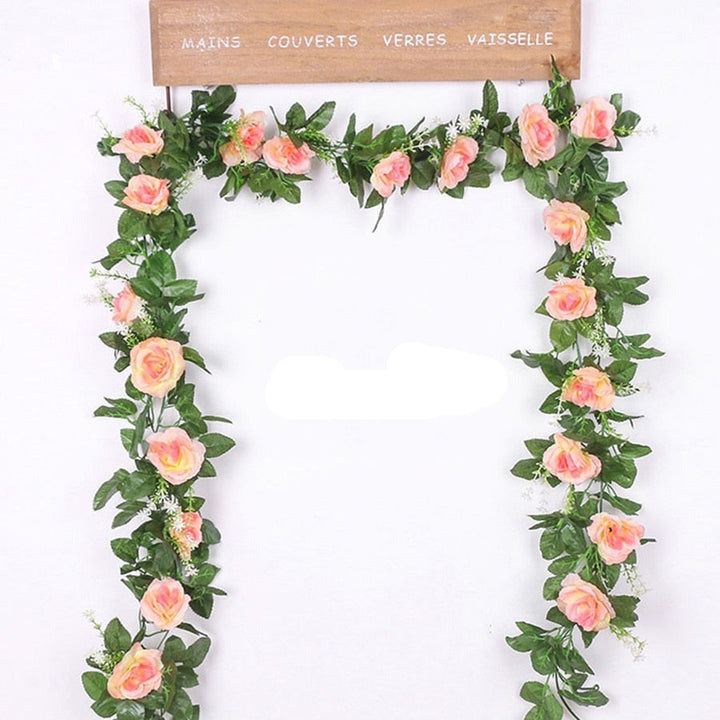 Lisslune | Artificial Rose Hanging Wall Decoration