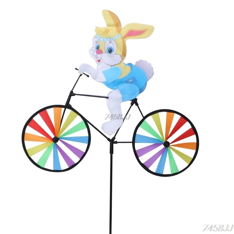 Lisslune | Animal Bicycle Wind Spinner: Outdoor Decoration