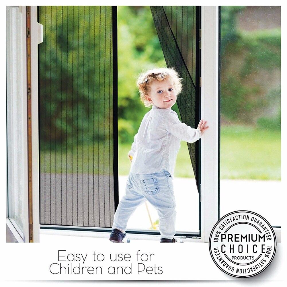 Lisslune | Self-closing magnetic insect screen for the door