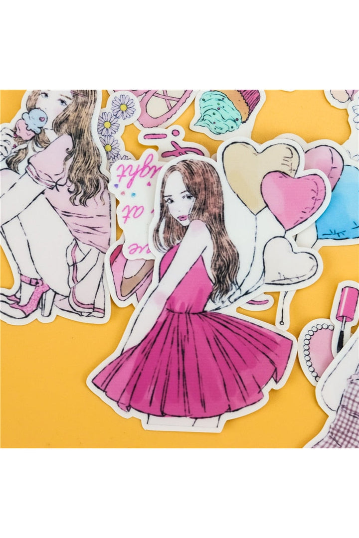 Lisslune | with scrapbooking stickers for everyday use