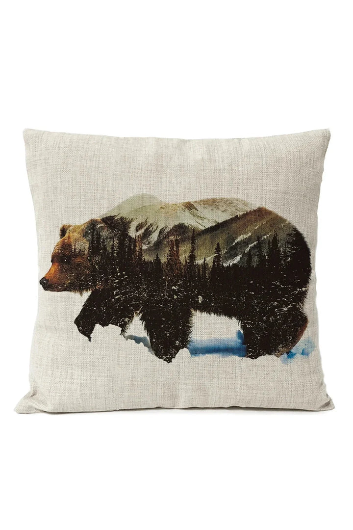 Lisslune | Bear Linen Pillowcase