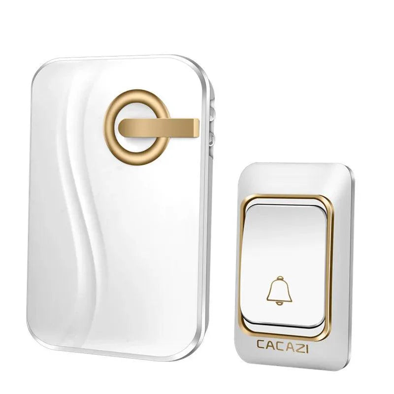 Lisslune | Waterproof Wireless Doorbell System with 200M Range, Adjustable Volume, and 36 Melodies