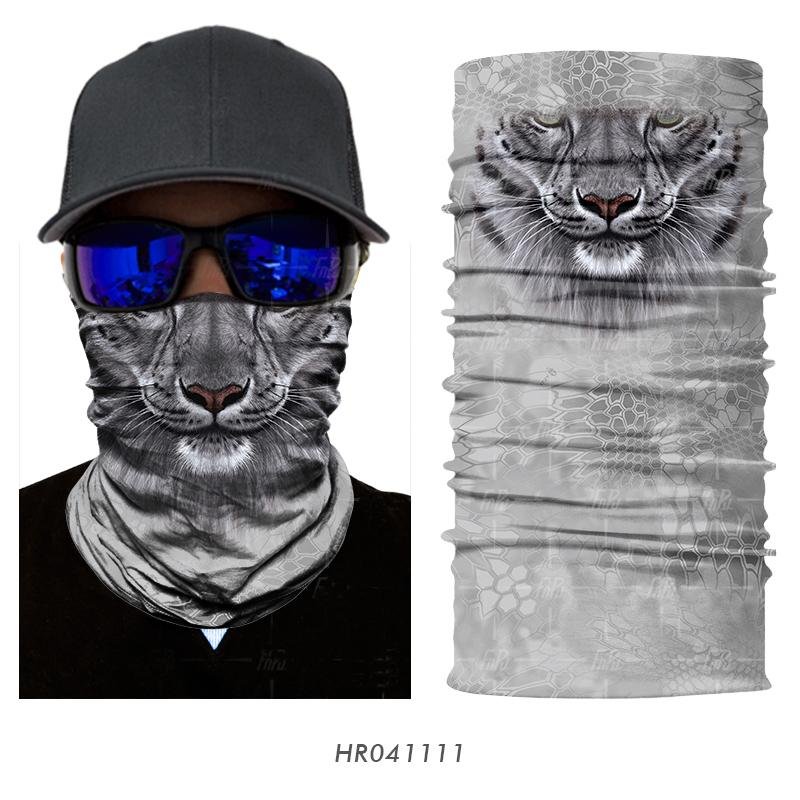 Lisslune | Half face mask bandana with animal motif