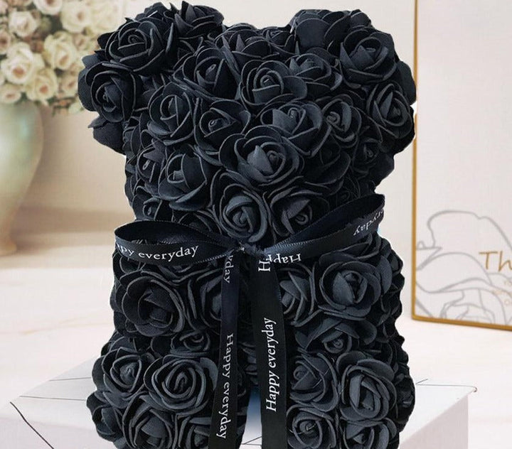 Lisslune | Rose Bear Uk | Handmade Luxury Flower Rose Love Teddy Bear