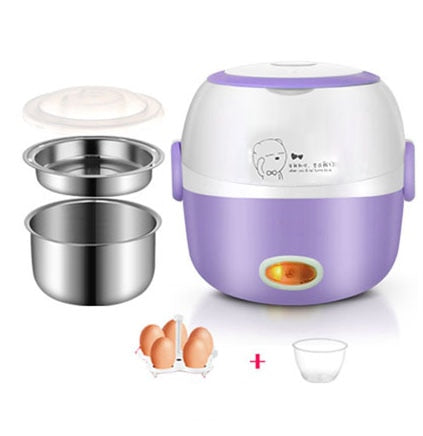 Lisslune | SteamMate Electric Lunch Box – Cooking, Steaming & Keeping Warm – 1L – 200W