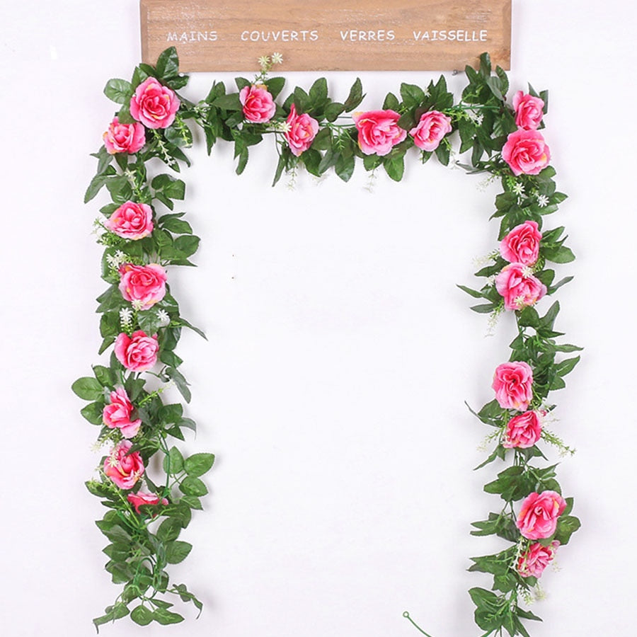 Lisslune | Artificial Rose Hanging Wall Decoration