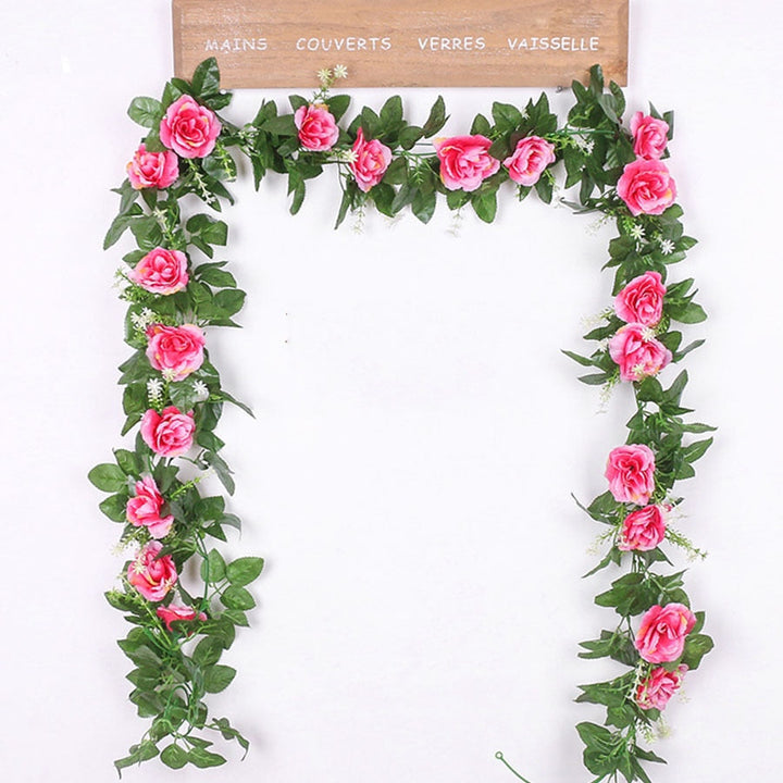 Lisslune | Artificial Rose Hanging Wall Decoration
