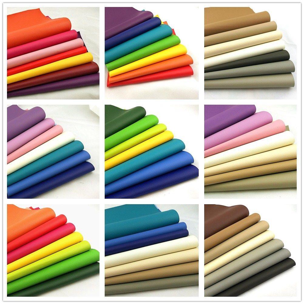 Lisslune | Colorful Spectrum Faux Leather Craft Collection - 7-Piece Set