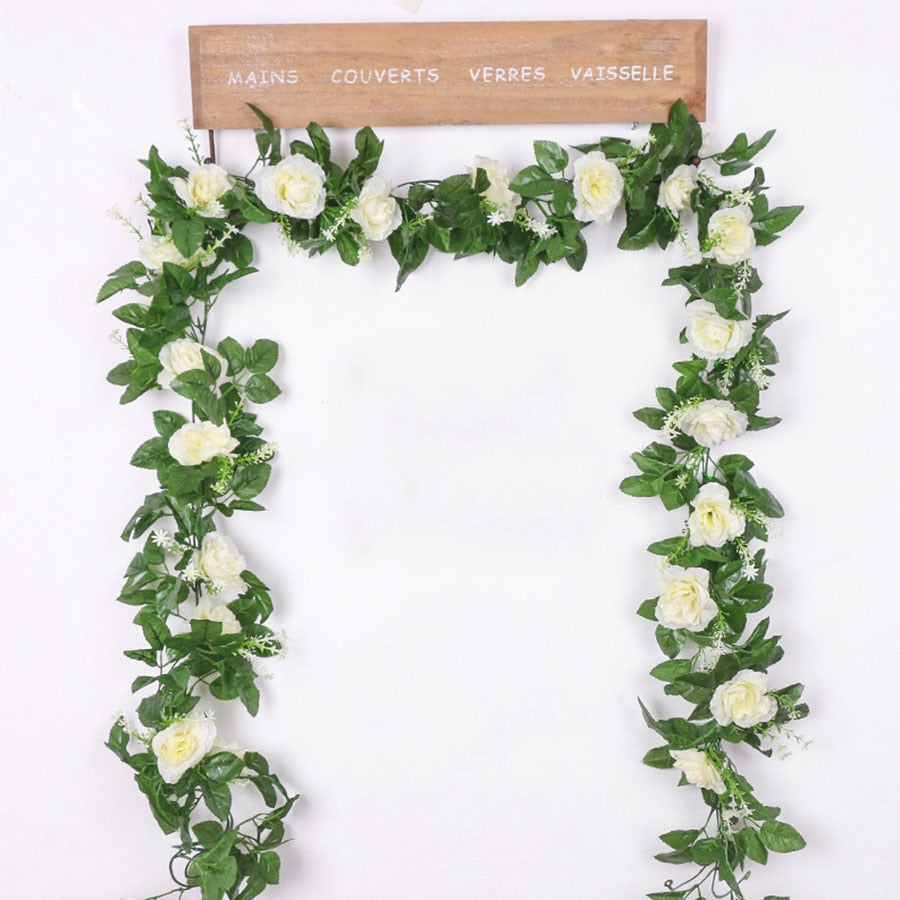 Lisslune | Artificial Rose Hanging Wall Decoration