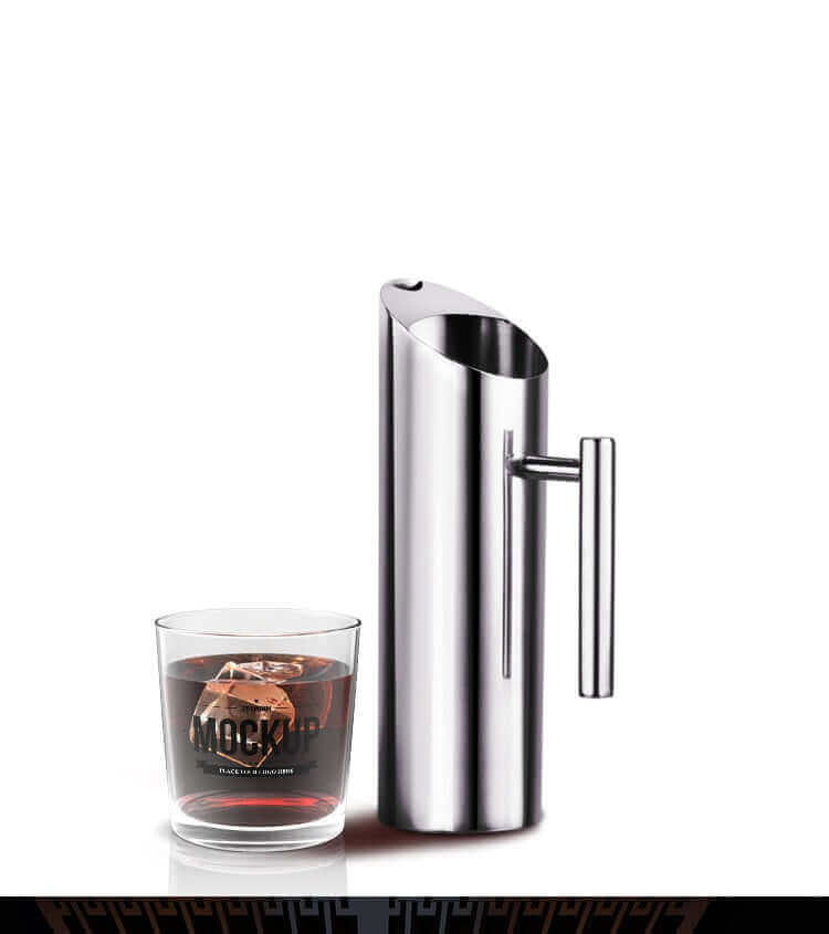 Lisslune | Super stylish chrome cold water jugs, come in 3 different sizes