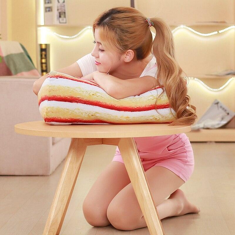 Lisslune | Cheerful 3D Culinary Theme Plush Cushions for Cozy Relaxation