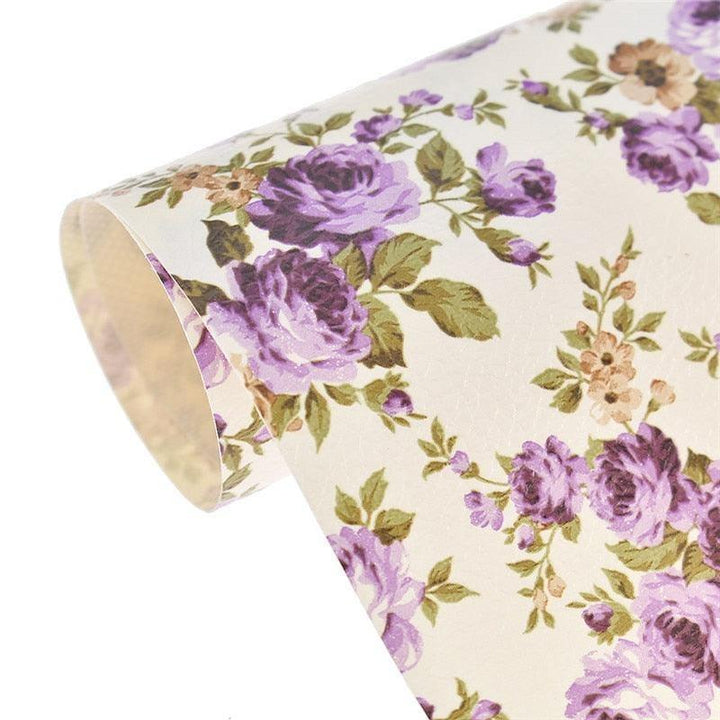 Lisslune | Chic Floral PVC Leather Handbag Craft Kit