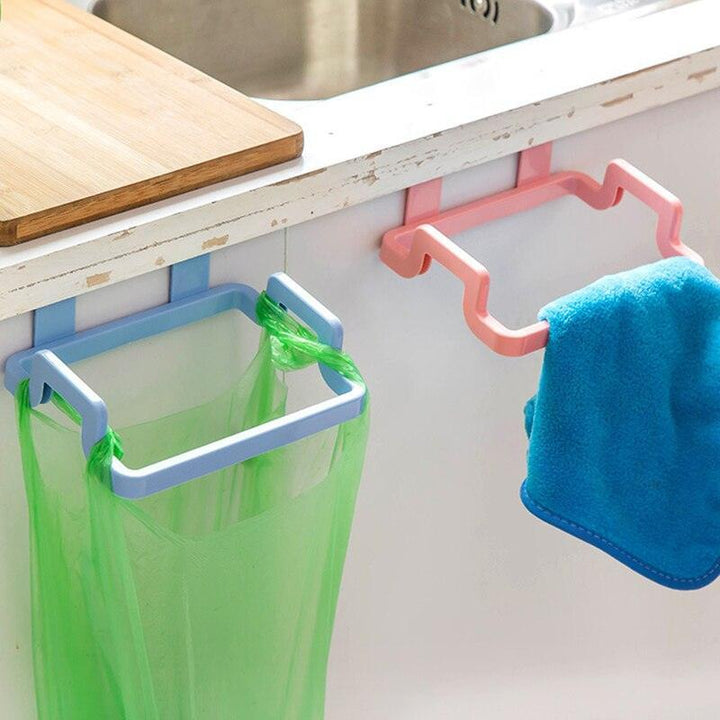 Lisslune | Over-door kitchen storage shelf: Space-saving organizer for towels and accessories