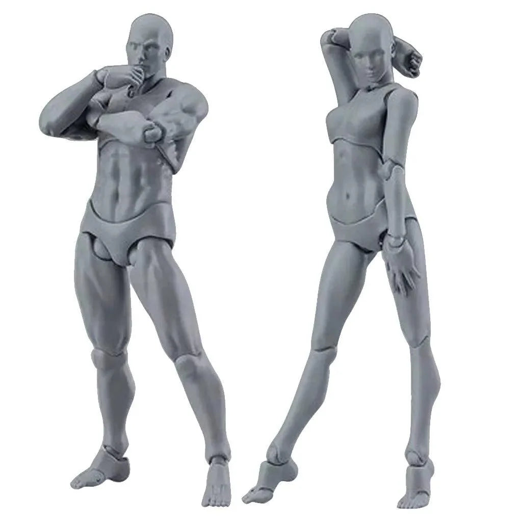Lisslune | Dynamic poseable artist model set for creative expression