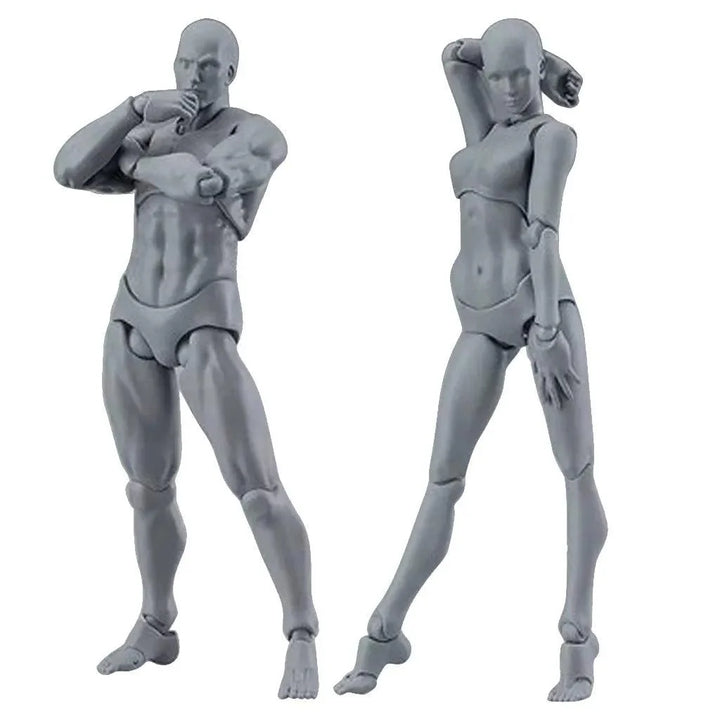 Lisslune | Dynamic poseable artist model set for creative expression