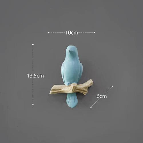 Lisslune | Chic bird-inspired resin wall hook: A combination of style and functionality