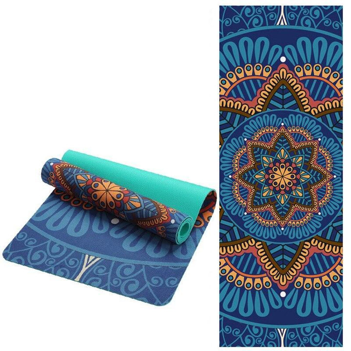 Lisslune | Elegant Sea Princess Customized Yoga Mat for a Luxury Practice