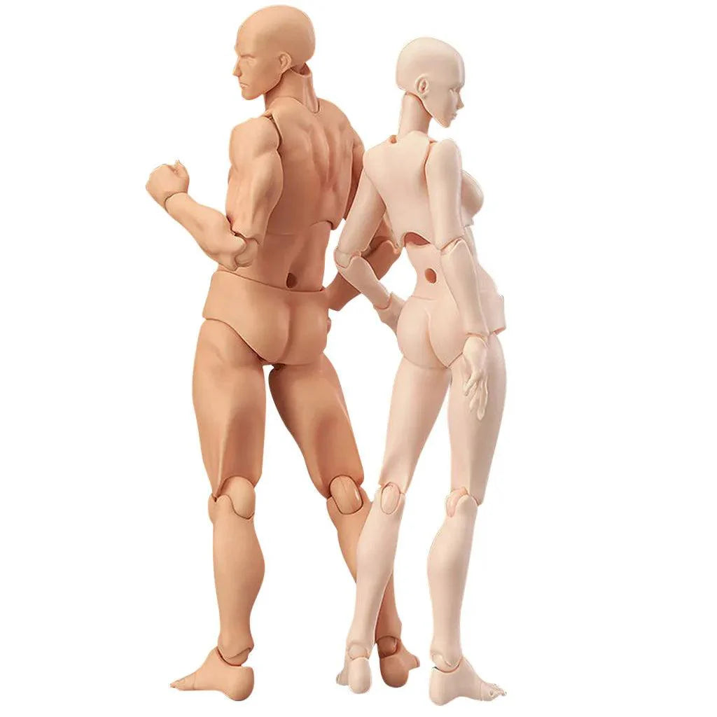 Lisslune | Dynamic poseable artist model set for creative expression