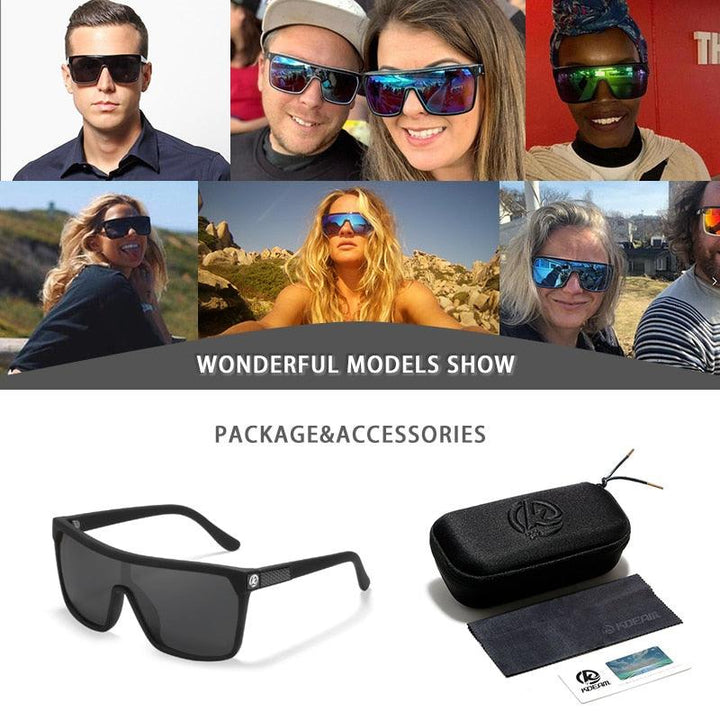 Lisslune | Solo Glasses - Polarized Large Frame Glasses